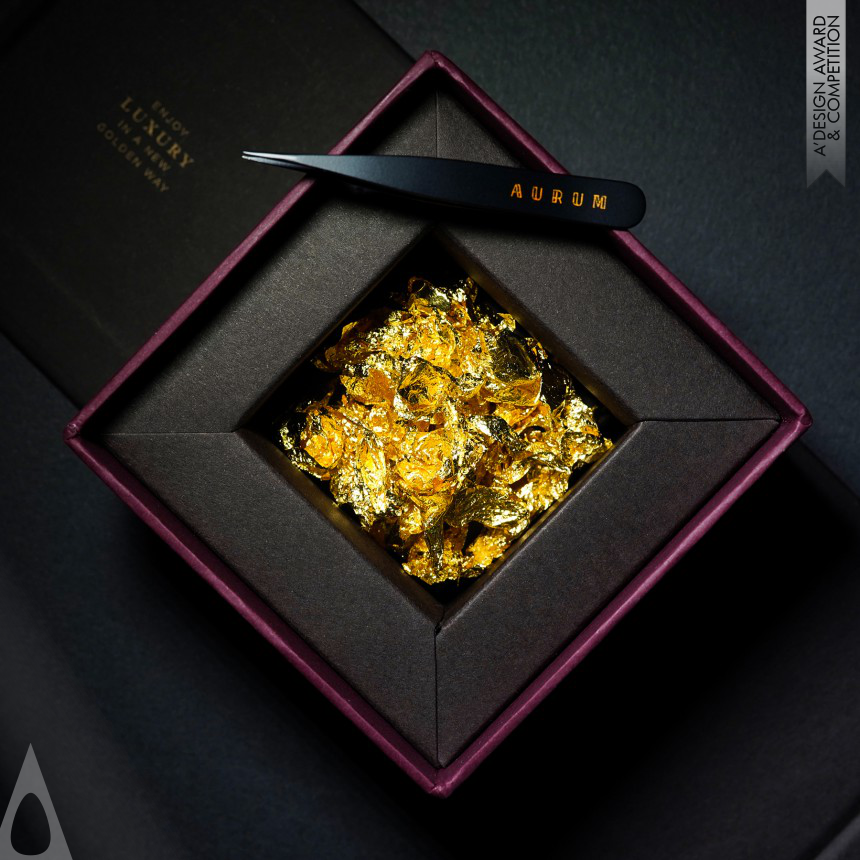 Wong Ka Wai Gold Leaves Packaging