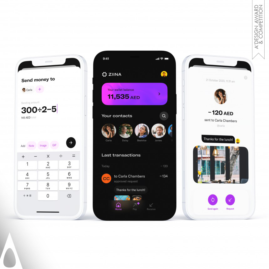 Ziina Digital Wallet Mobile App