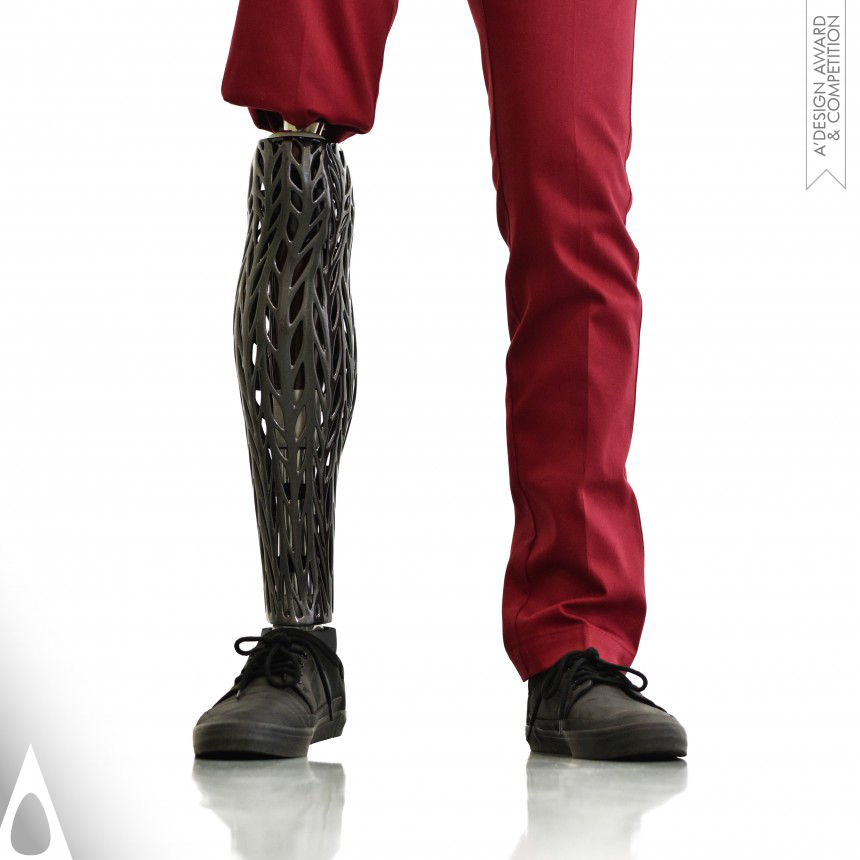 Art4Leg 3D printed prosthesis cover