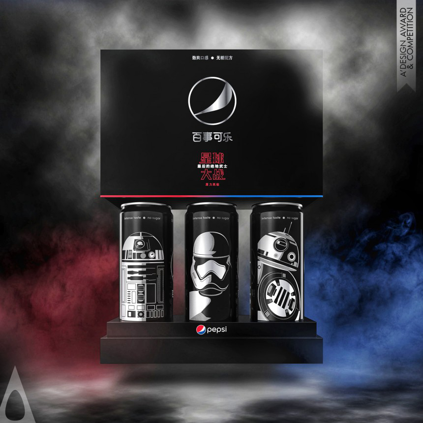 PepsiCo Design and Innovation Pepsi Black x Star Wars LTO China