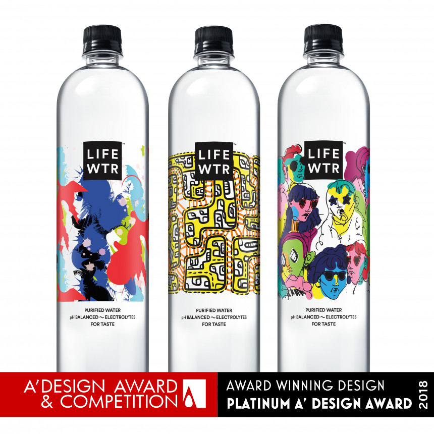 LIFEWTR Series 3:Emerging Fashion Design Brand Packaging