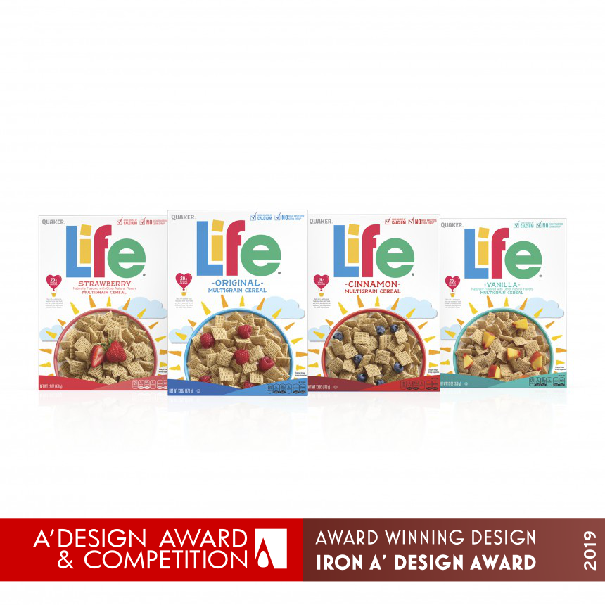 Life Redesign Cereal Packaging