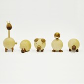 Movable Wooden Animals