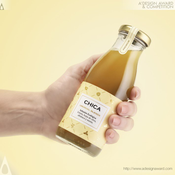 Chica Unusual Blends Fruit Infusions by Estudio Maba