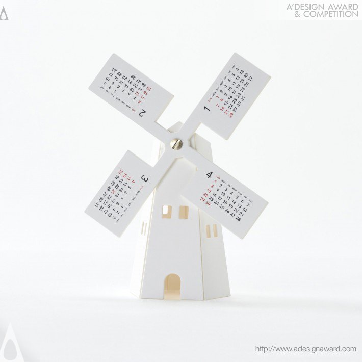 calendar-2018-windmill-by-katsumi-tamura