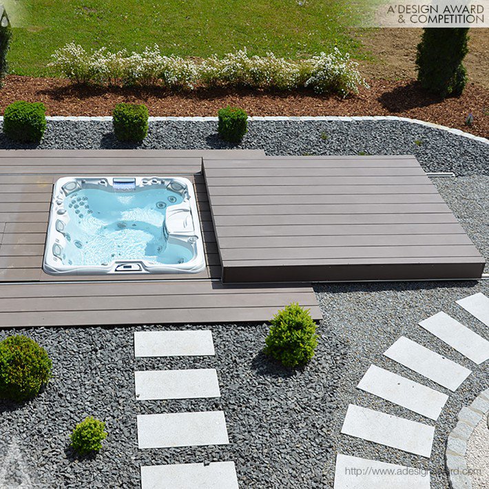 Pool Lounge® (Cover For Hot Tubs, Swim Spas and Pools Design)