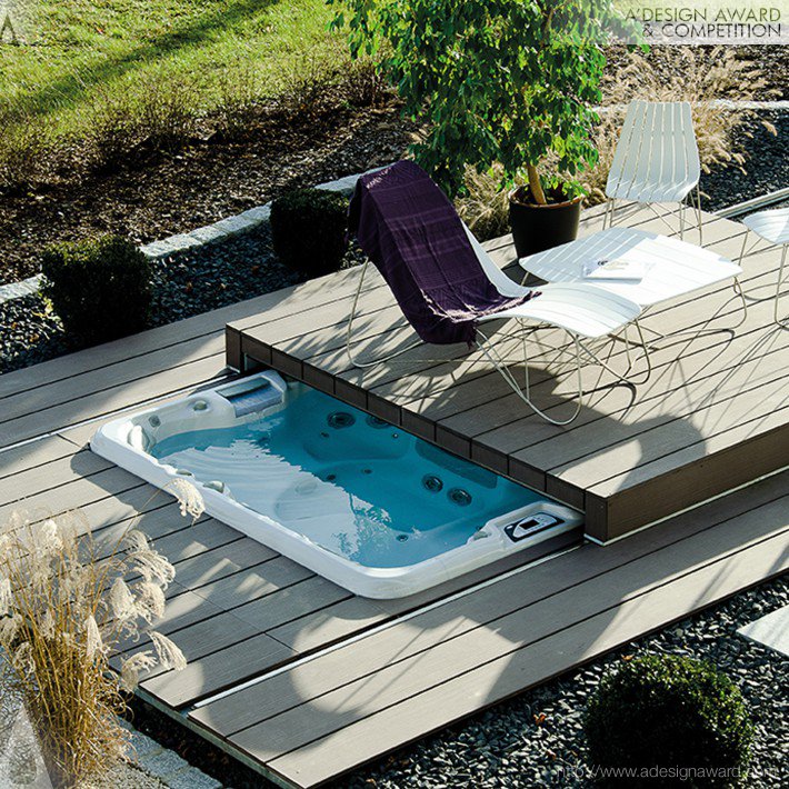 Pool Lounge® (Cover For Hot Tubs, Swim Spas and Pools Design)