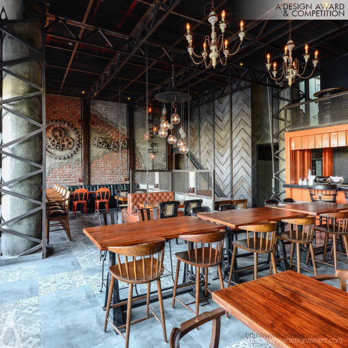 The Urban Foundry (Restaurant and Bar Design)