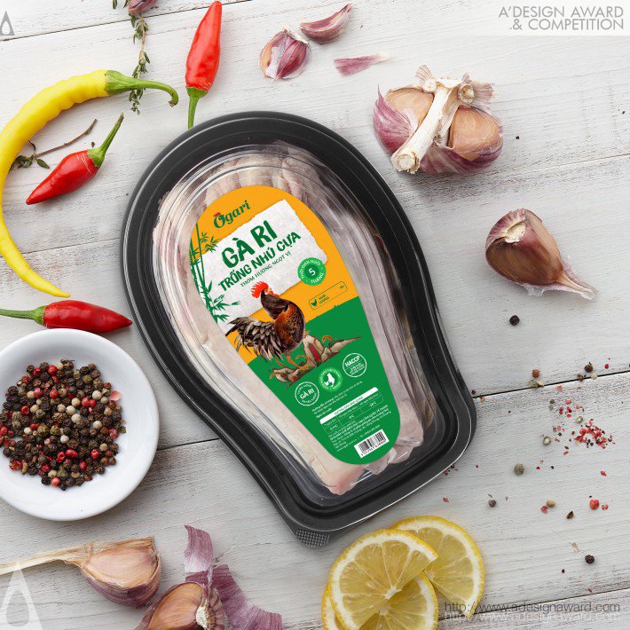 Whole Chicken Packaging by Bond Creative