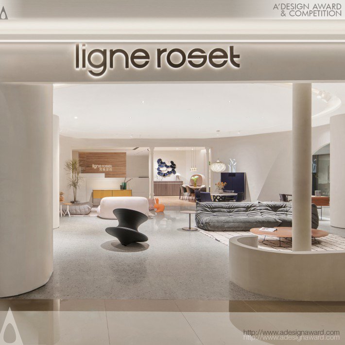 Ligne Roset Exhibition Hall by Ruixue Liang