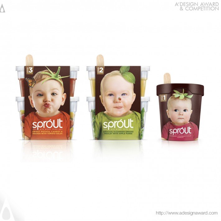 Sprout (Baby Food Brand Design)