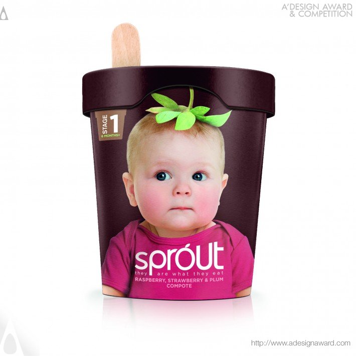Sprout (Baby Food Brand Design)