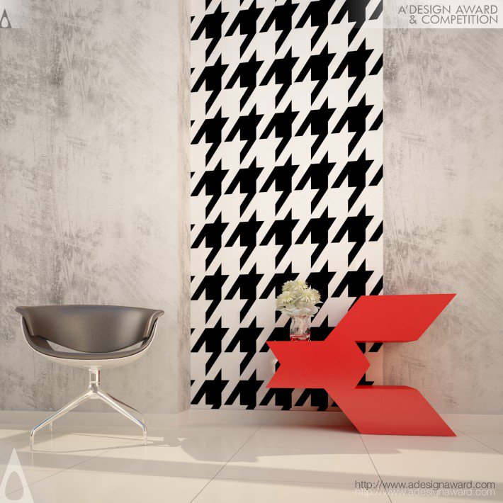 Houndstooth Tables by Oau Base