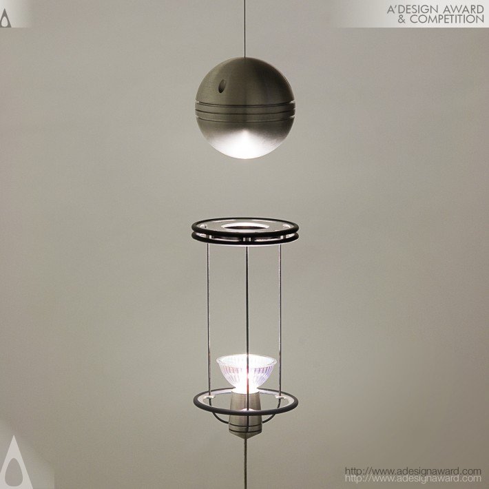 Teslight (Floating Magnetic Lamp Design)