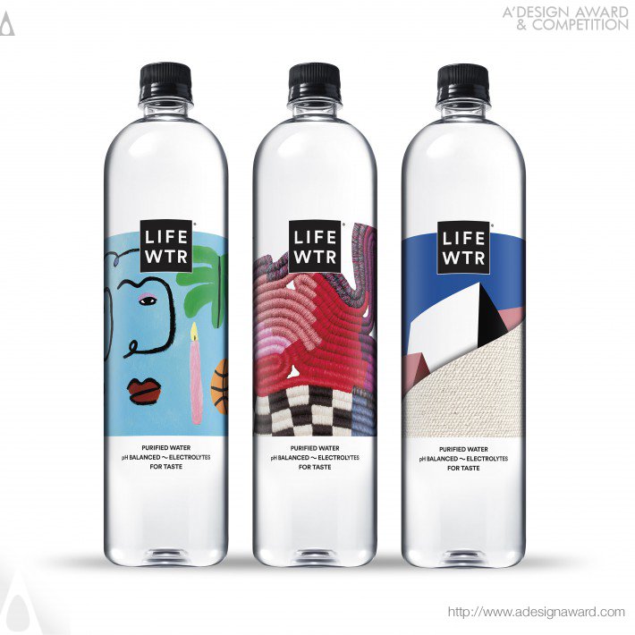 Lifewtr S8 Unconventional Canvas Beverage by PepsiCo Design and Innovation