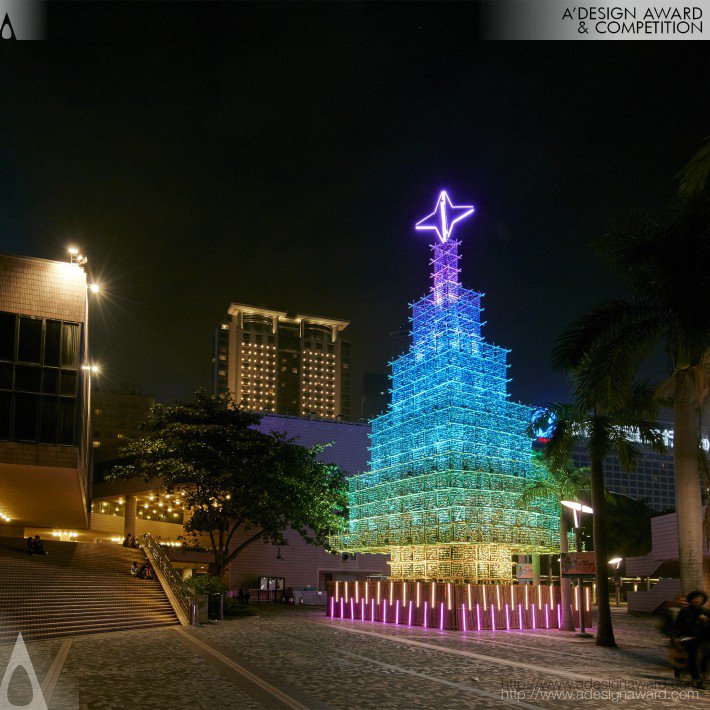 Mr Siu Kwok Kin Stanley - Hong Kong Christmas Tree 2015 Bamboo Installation