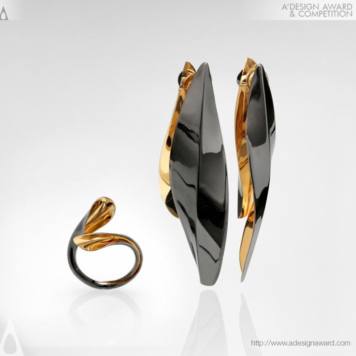 Vivit Collection Earrings and Ring by Brazil &amp; Murgel