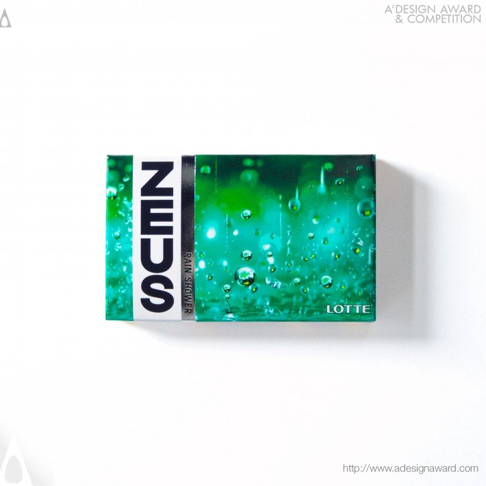 The Package Design of Chewing Gum by Yoichi Kondo