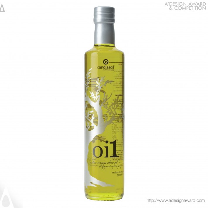 Ioanna Drakaki - Oi1 For Candiasoil Olive Oil Packaging Design