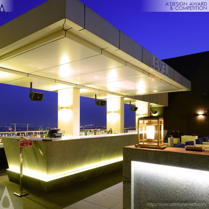 Level 12 (Rooftop Restaurant and Lounge Design)