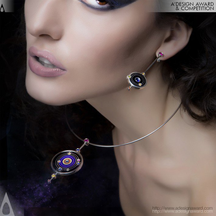 &quot;galactica&quot; Jewelry Set by Dmitriy Polyakov