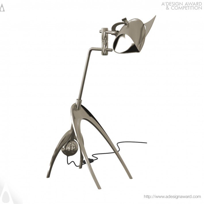 Crawl Lamp (Contemporary Desk Lamp Design)