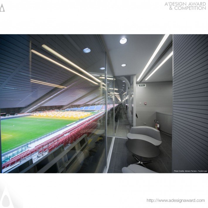 San Siro Stadium Sky Lounge by Francesco Ragazzi