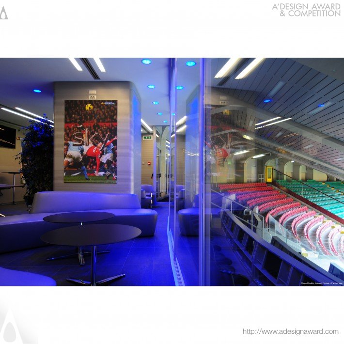 San Siro Stadium Sky Lounge Stadium Hospitality by Francesco Ragazzi