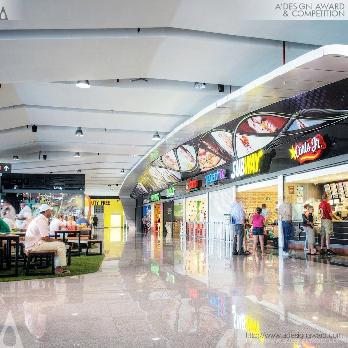 Commercial Area, Sjd Airport (Commercial Area & Vip Waiting Room Design)