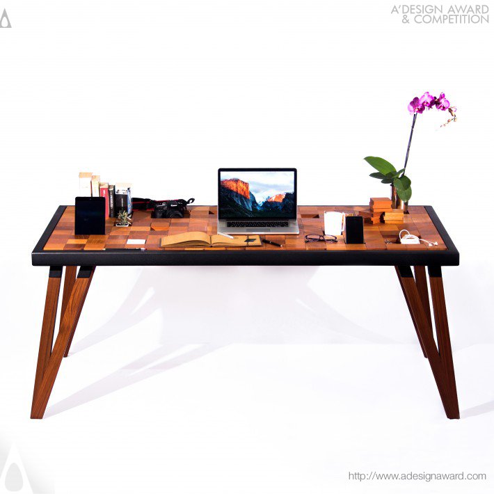 Timbiriche Work Table by Andrea Cecilia Alcocer Carrillo