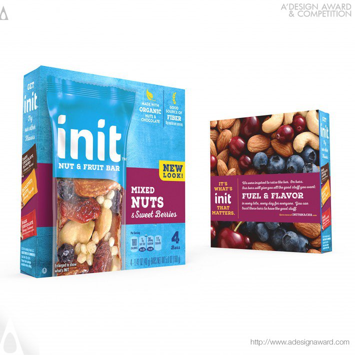 Init Fruit &amp; Nut Bar Snack Bar by PepsiCo Design and Innovation