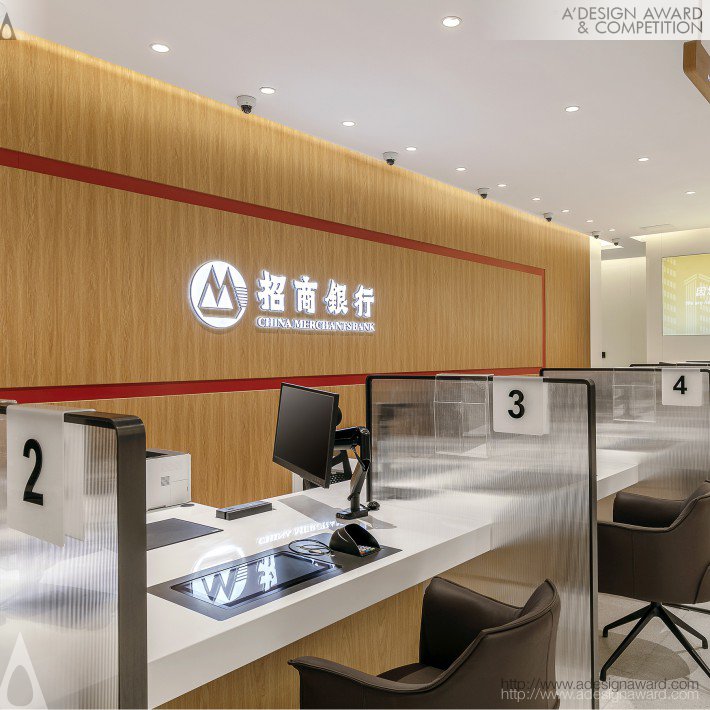 Shenzhen Scene Aesthetic Design Co., Ltd - China Merchants Bank Store Identity