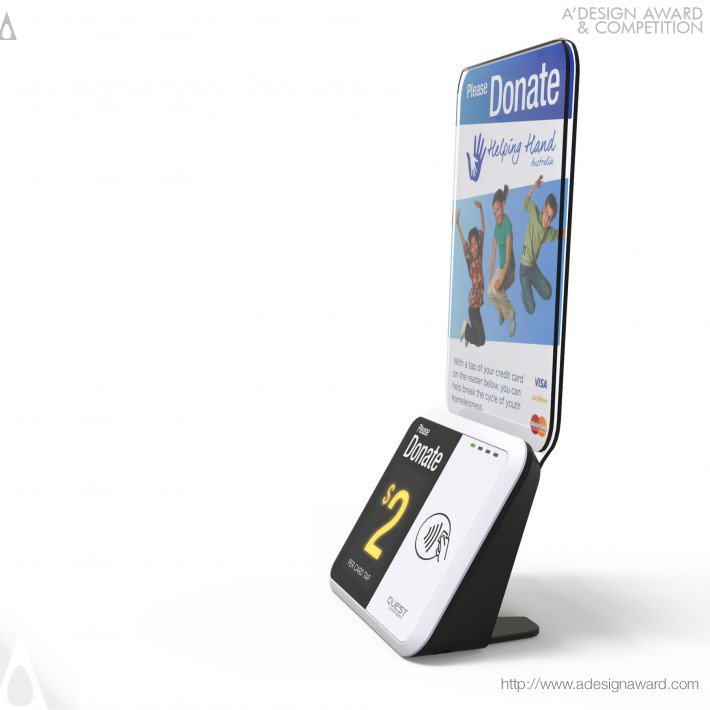 Donation Point Tap (Cashless Donation Acceptor Design)