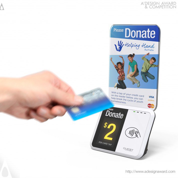 Donation Point Tap (Cashless Donation Acceptor Design)