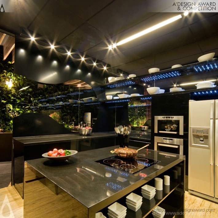 Chef Kitchen and Lounge (Exhibition Design)