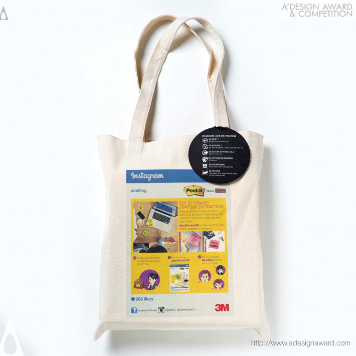 Post-It Colleague Care Kit (Media Kit Design)