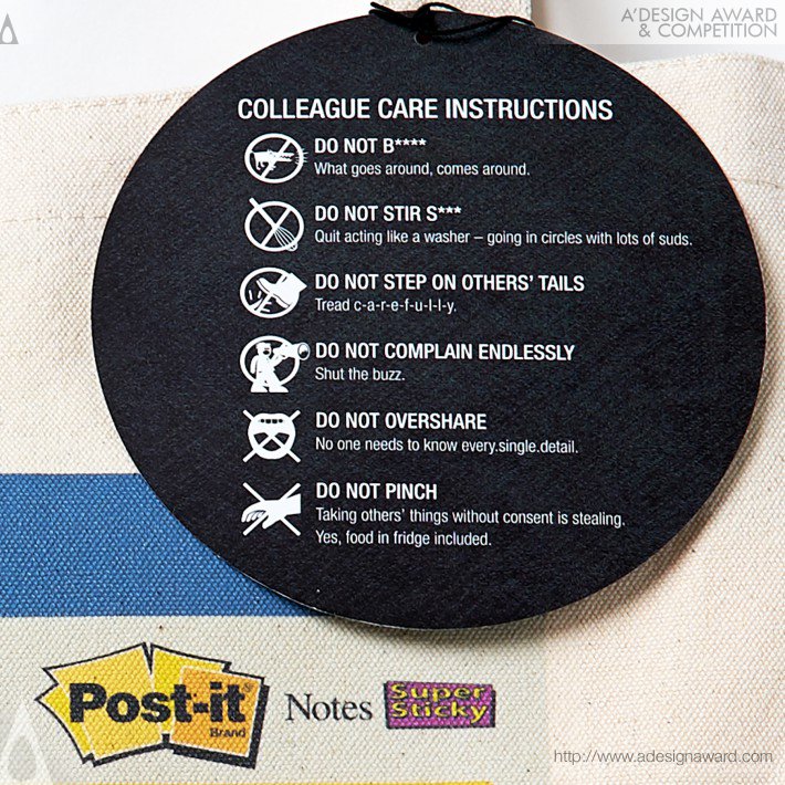 Post-It Colleague Care Kit (Media Kit Design)