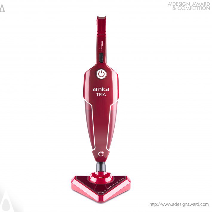 Tria Upright Vacuum Cleaner by Yasemin Ulukan