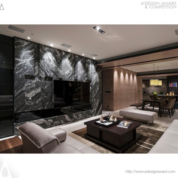 Love Symbol Residential Space by Chen Chin-Shu
