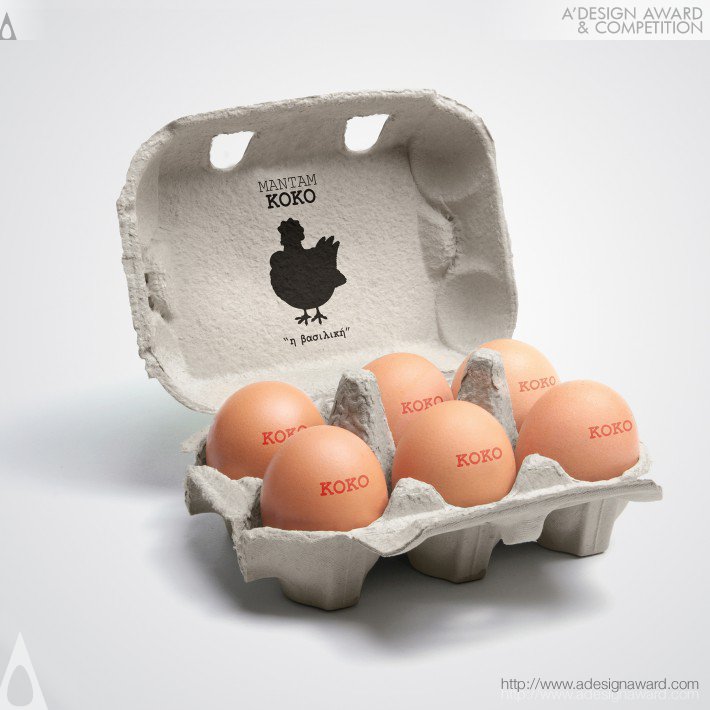Antonia Skaraki Eggs Packaging