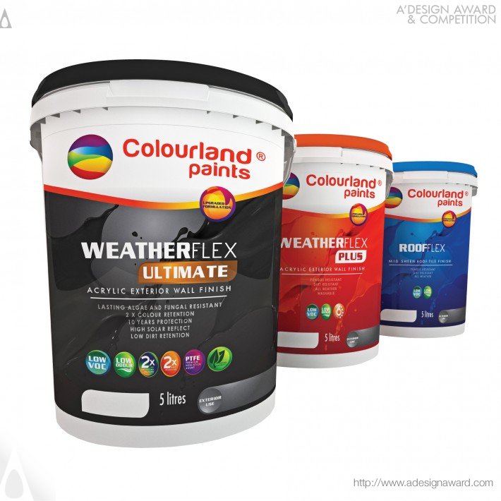 Prof.Dr. Jeffery Yap ® - Colourland Paints-Live Up in Colours Brand New Packaging Design For Paints