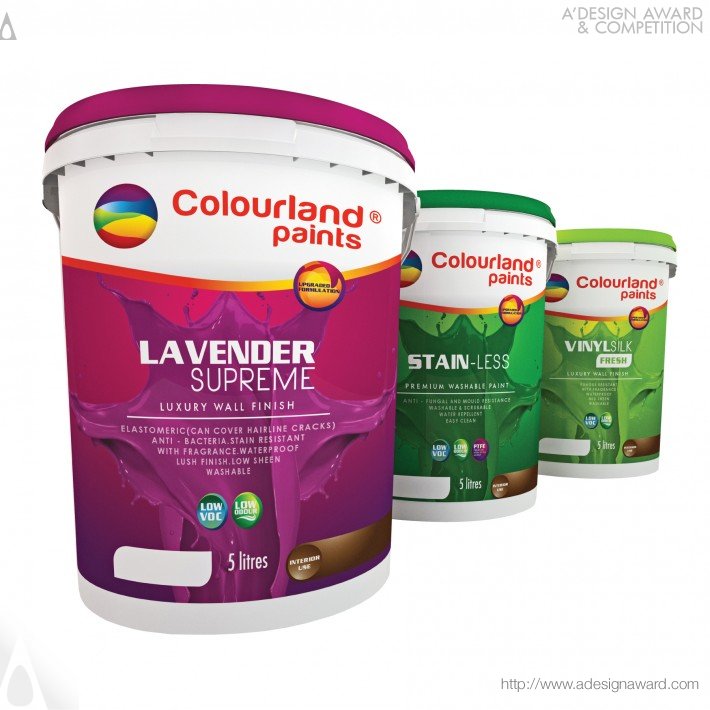 Colourland Paints-Live Up in Colours by Prof.Dr. Jeffery Yap ®