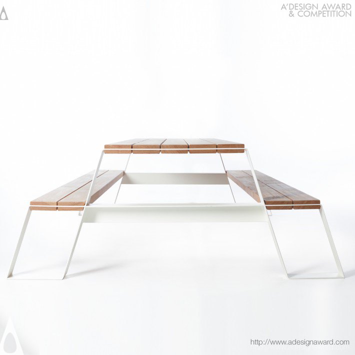 Vonk Fuse Picknicktable by Jonas Willems