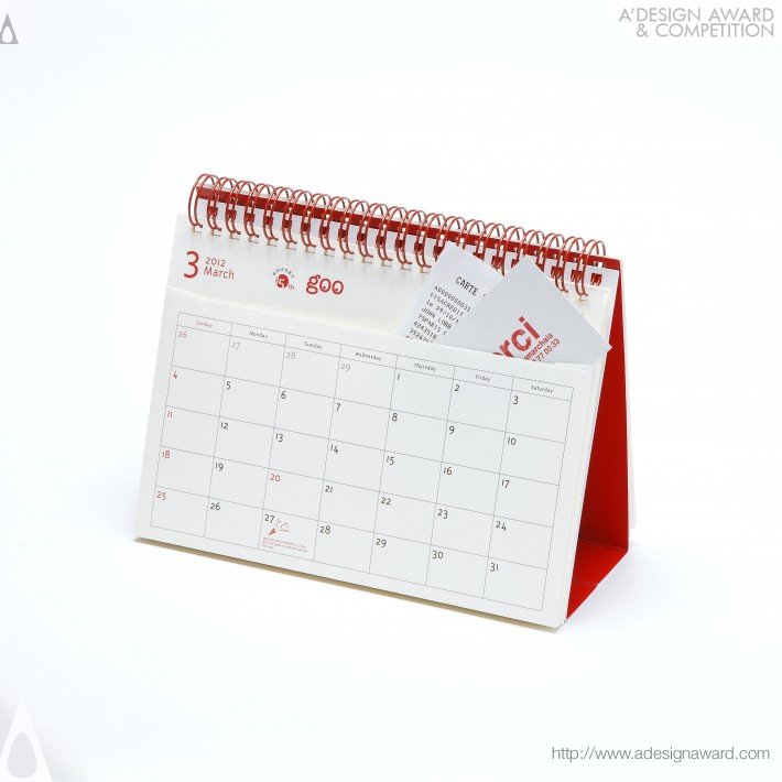 goo-calendar-for-your-own-quot12-pocketsquot-by-katsumi-tamura