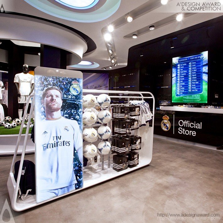 Real Madrid Official Store (Official Store, Retail Design)