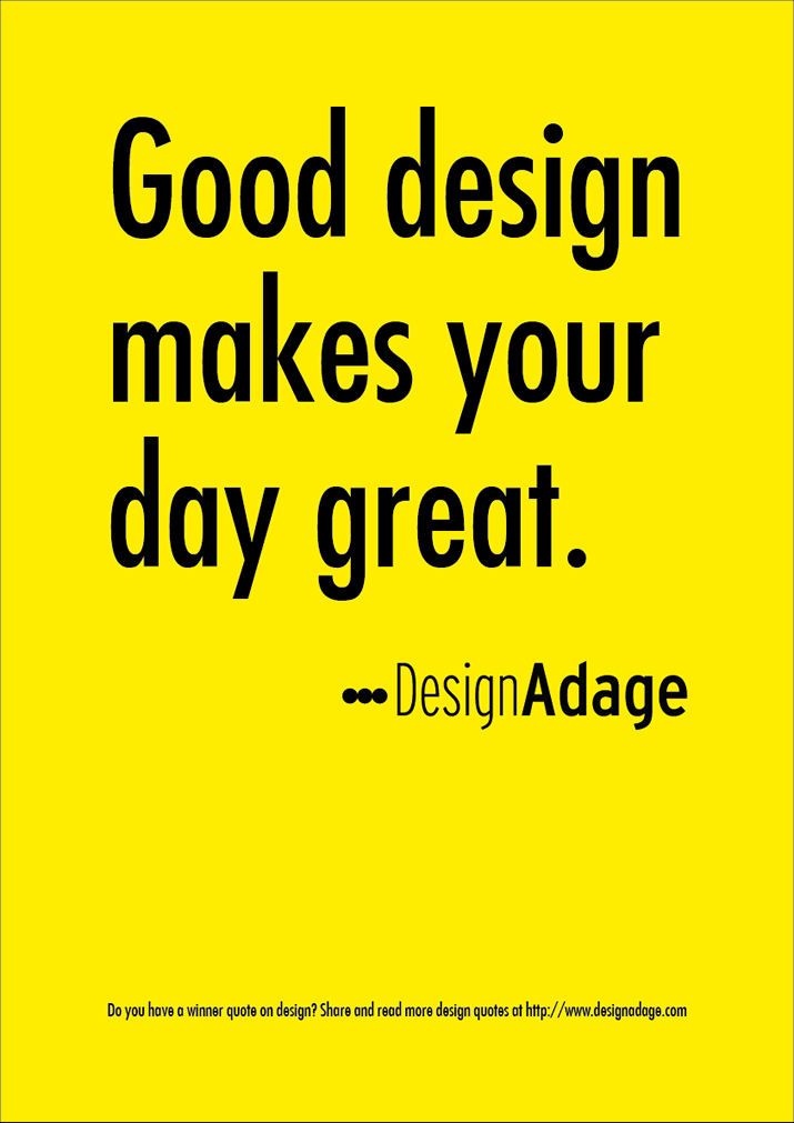 Quote on Design