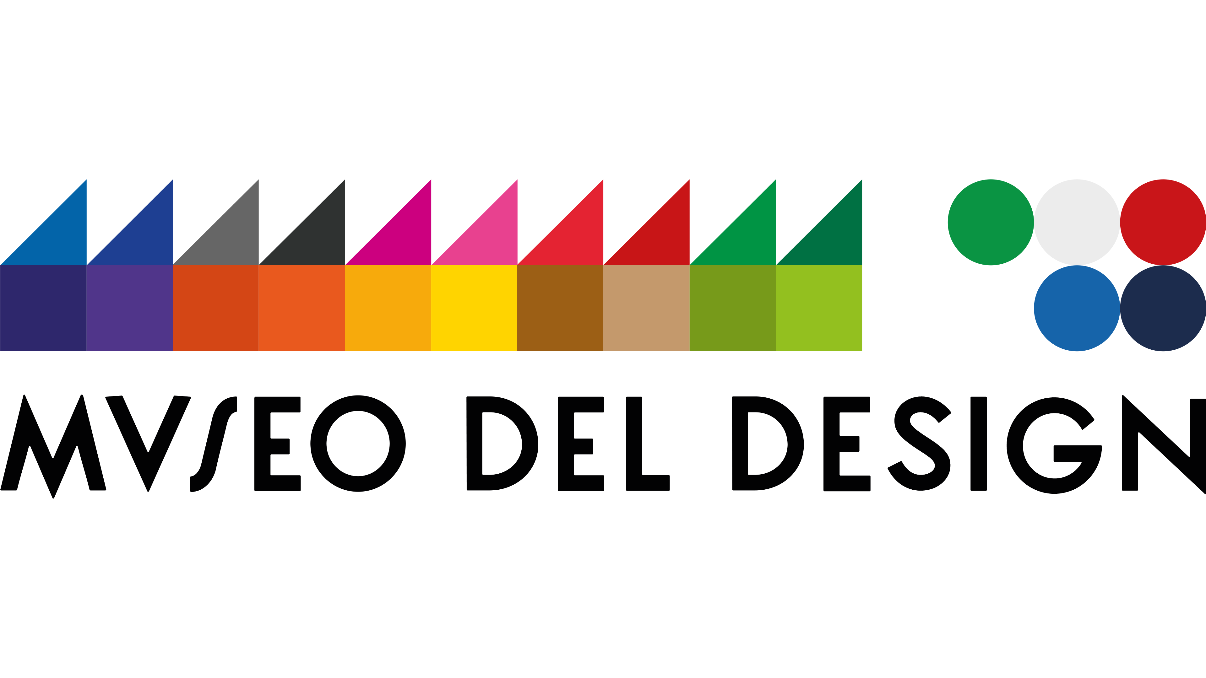 Museo del Design Colorful Logo